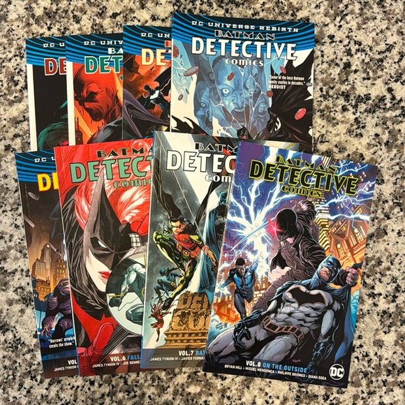 Batman Detective comics TPB Volumes 1-8 - Picture 1 of 10